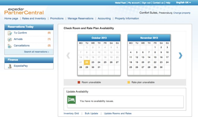 EPC old landing page